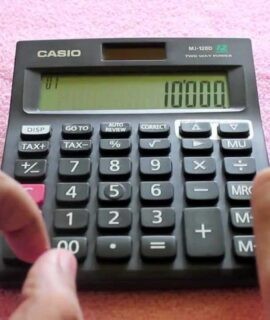 Casio MJ-120D Desktop Calculator