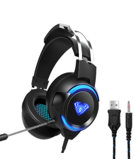 AULA G91 Magic Pupil USB 7.1 RGB Gaming Headphone