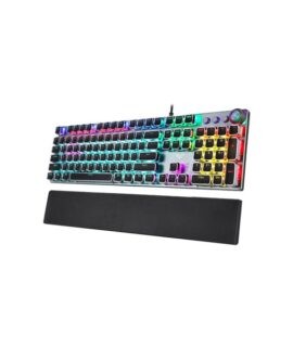 AULA F2088 Mechanical Keyboard Metal Keycaps(Blue Switch)