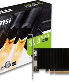 MSI Geforce GT1030 Fanless 2GB DDR4 Graphics Card