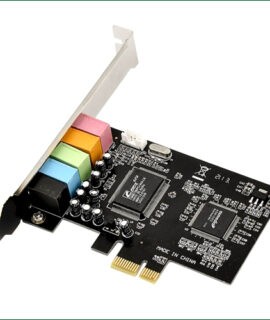 Multimedia 5.1 Channel PCI-e x1 Sound Card